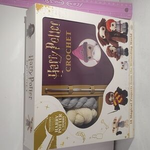 Harry Potter Crochet Kit To Make Harry & Dobby, Directions For 12 More Projects